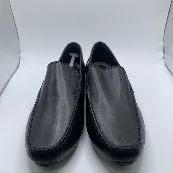 NWOB Cole Haan Men's Grand City Venetian Driver Loafer black leatherSZ 7.5M 1083 - Picture 3 of 9